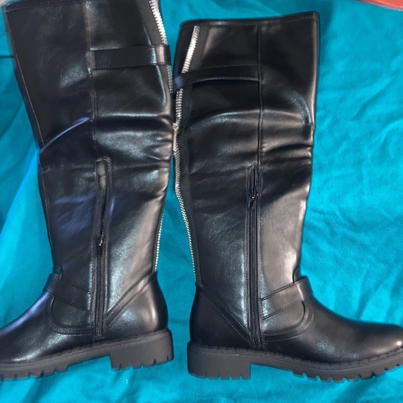 New! Georginna Buckled Flat Boot size 7.5 - Picture 6 of 7